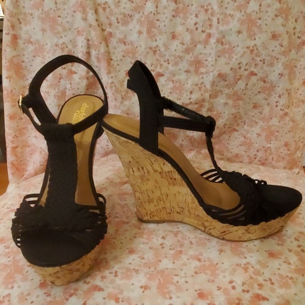 **SOLD** Charlotte Russe Wedges